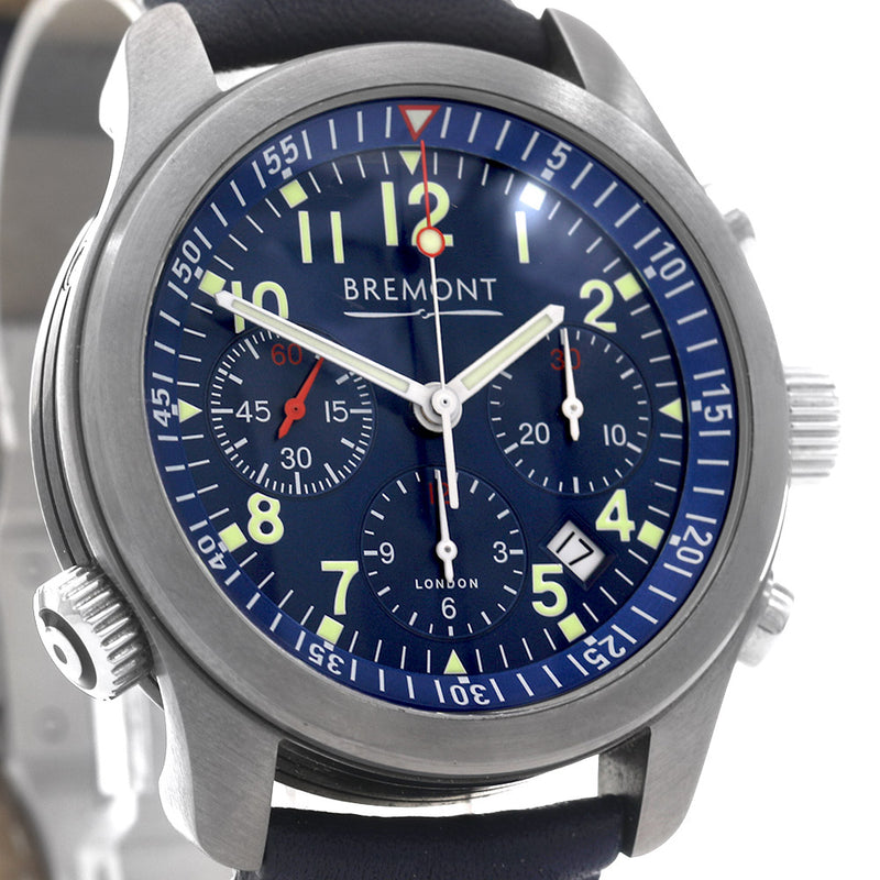 Bremont Pilot Chronograph 43mm Stainless Steel ALT1-P
