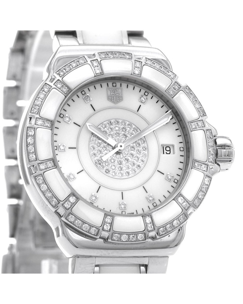 Tag Heuer Formula 1 Stainless Steel Ceramic Diamonds WAH121D