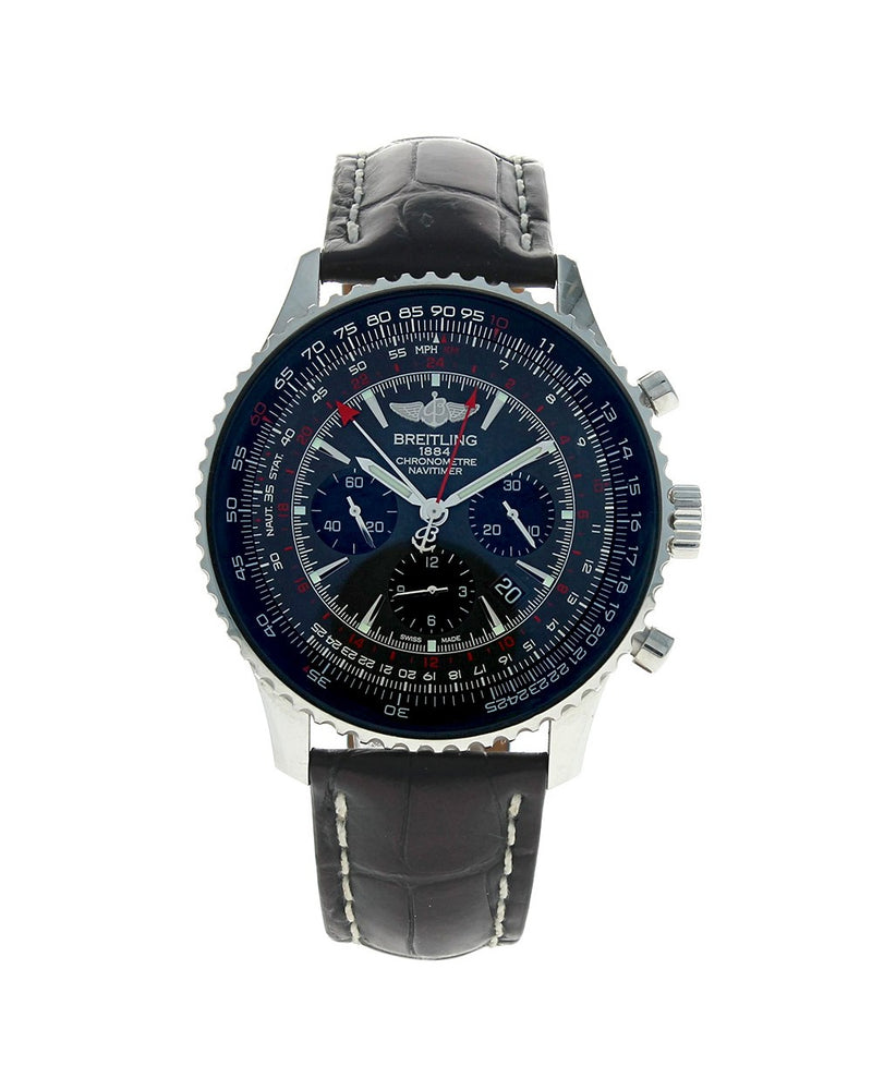 Breitling Navitimer GMT Stratos Grey Limited Edition Stainless Seel AB0441