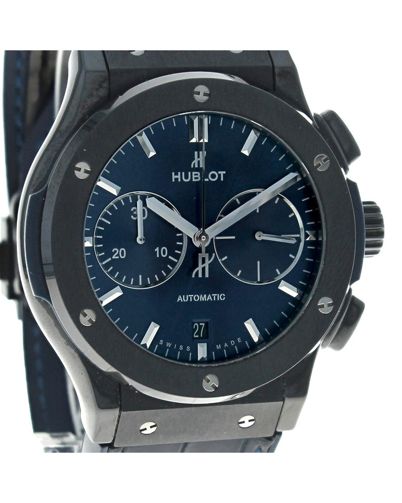 Hublot Classic Fusion Ceramic Blue Chronograph 45MM 521.CM.7170.LR