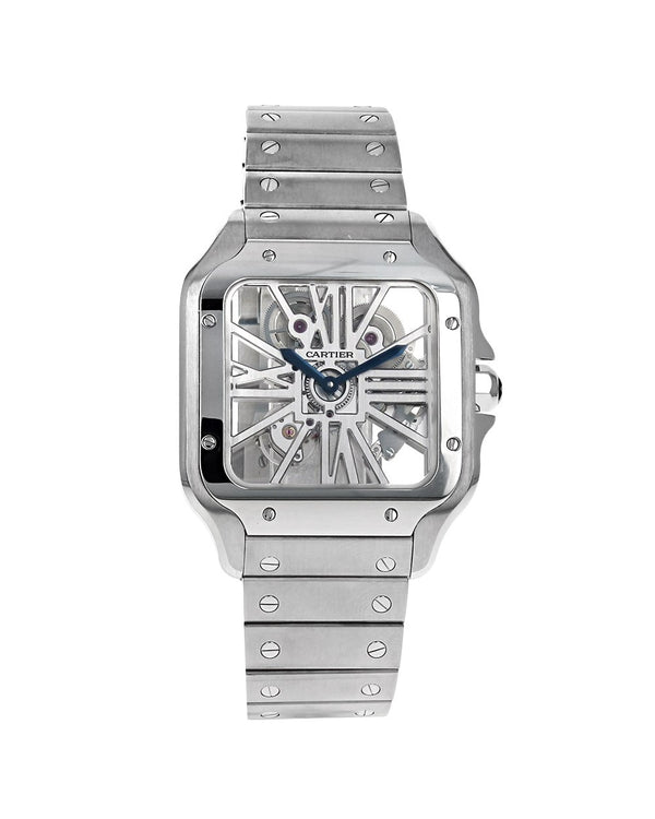 Santos De Cartier Large Stainless Steel 4109 WHSA0015