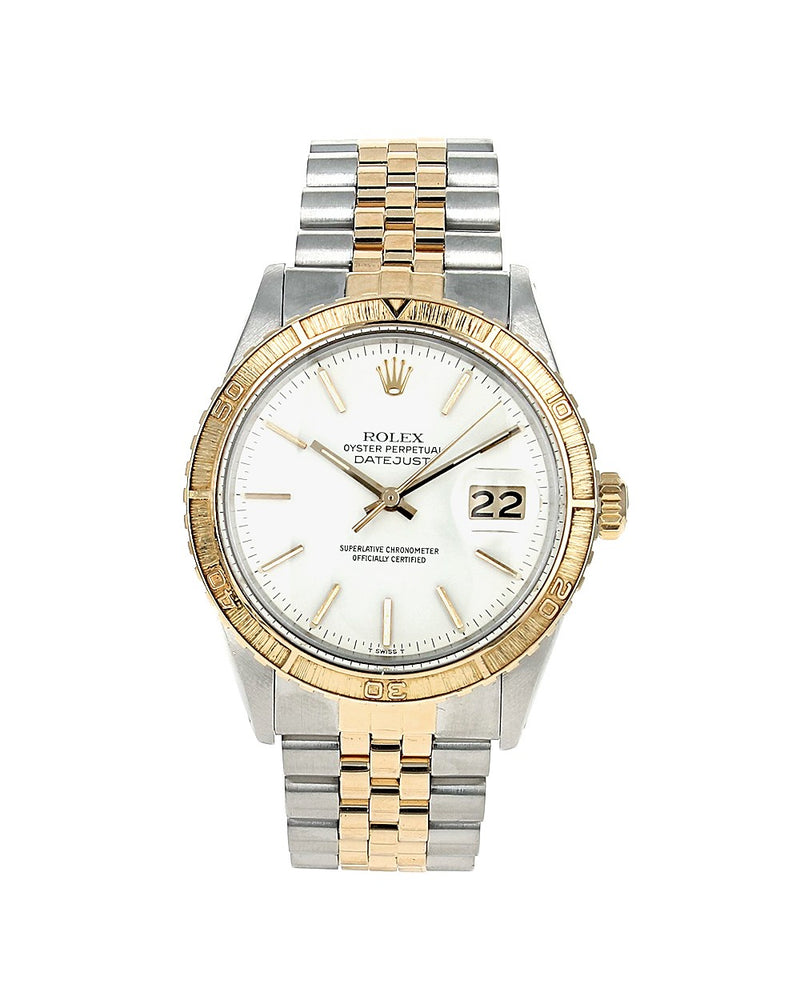 Rolex DateJust Thunderbird 36mm Stainless Steel Yellow Gold 16253