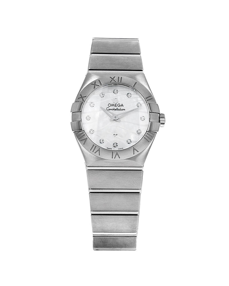 Omega Constellation Quartz 27MM Stainless Steel 123.10.27.60.55.003