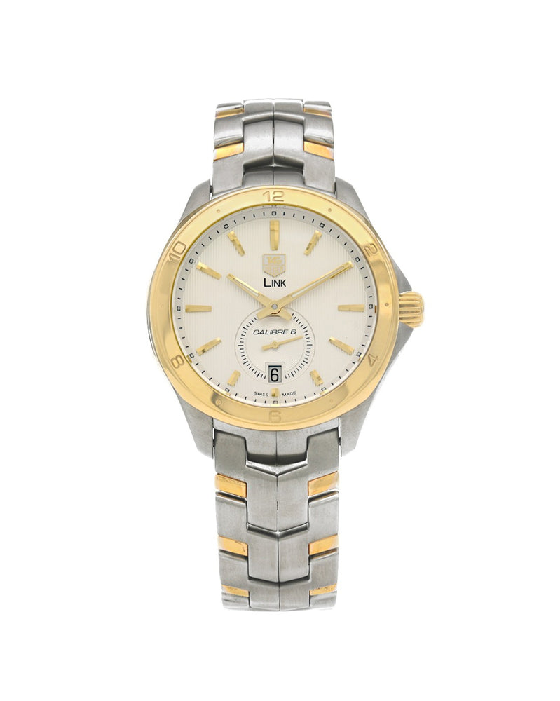 Tag Heuer Link 40mm Stainless Steel Yellow Gold WAT2150