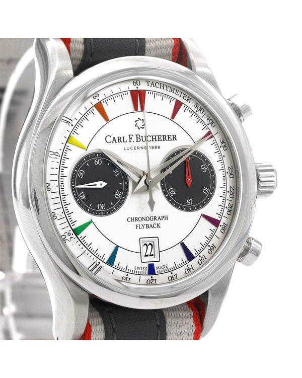 Carl F Bucherer Manero Chronograph Flyback Limited Edition 43mm 10910.08A