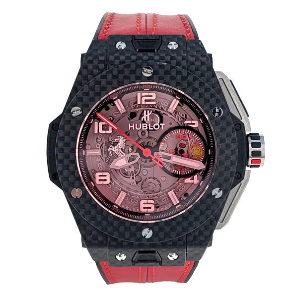 Hublot Big Bang Ferrari Carbon Red Magic Limited Edition 401.QX.0123.VR