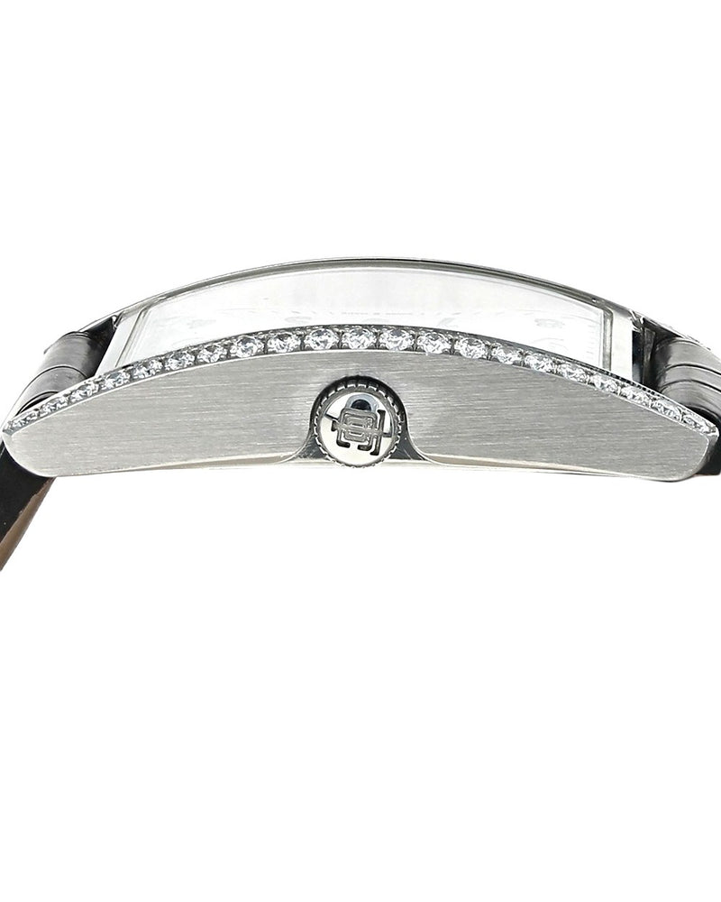 Tiffany & Co East West Mini 2-Hand Stainless Steel Diamonds