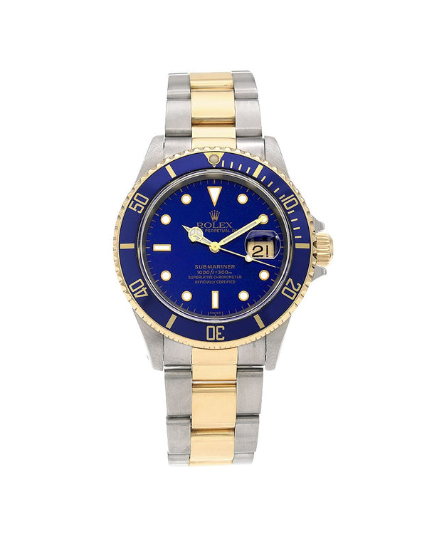 Rolex Submariner Date 40mm Stainless Steel Yellow Gold 16613