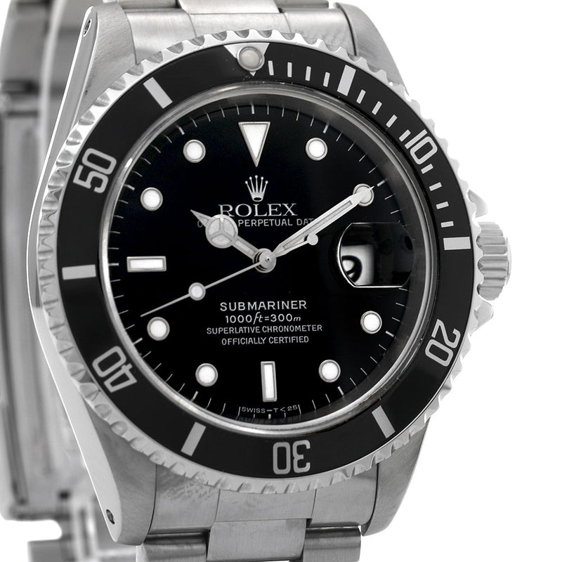 Rolex Submariner Date 40mm Stainless Steel 16610