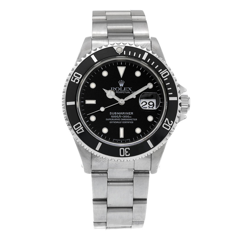 Rolex Submariner Date 40mm Stainless Steel 16610