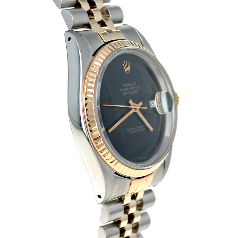 Rolex Datejust 36mm Stainless Steel Yellow Gold 16030