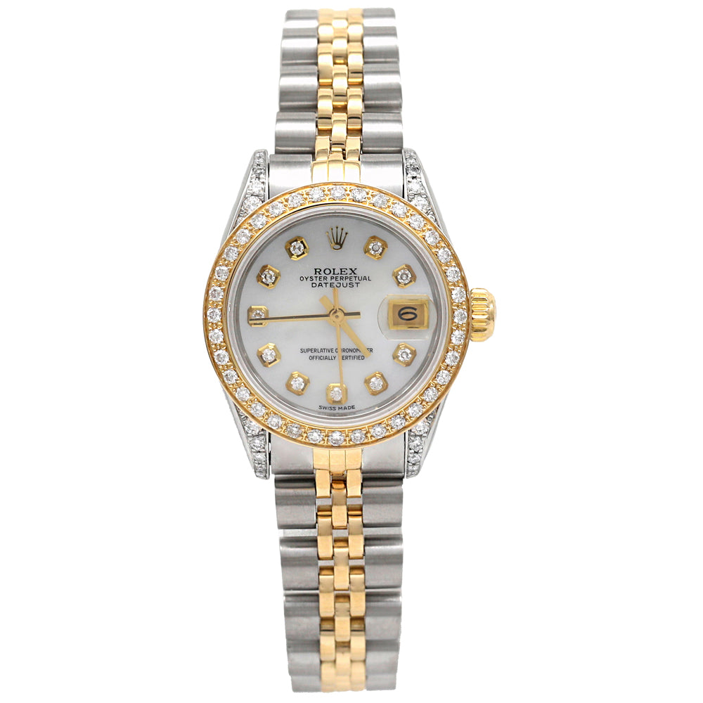 Rolex Lady-Datejust 26mm Stainless Steel Yellow Gold 69173