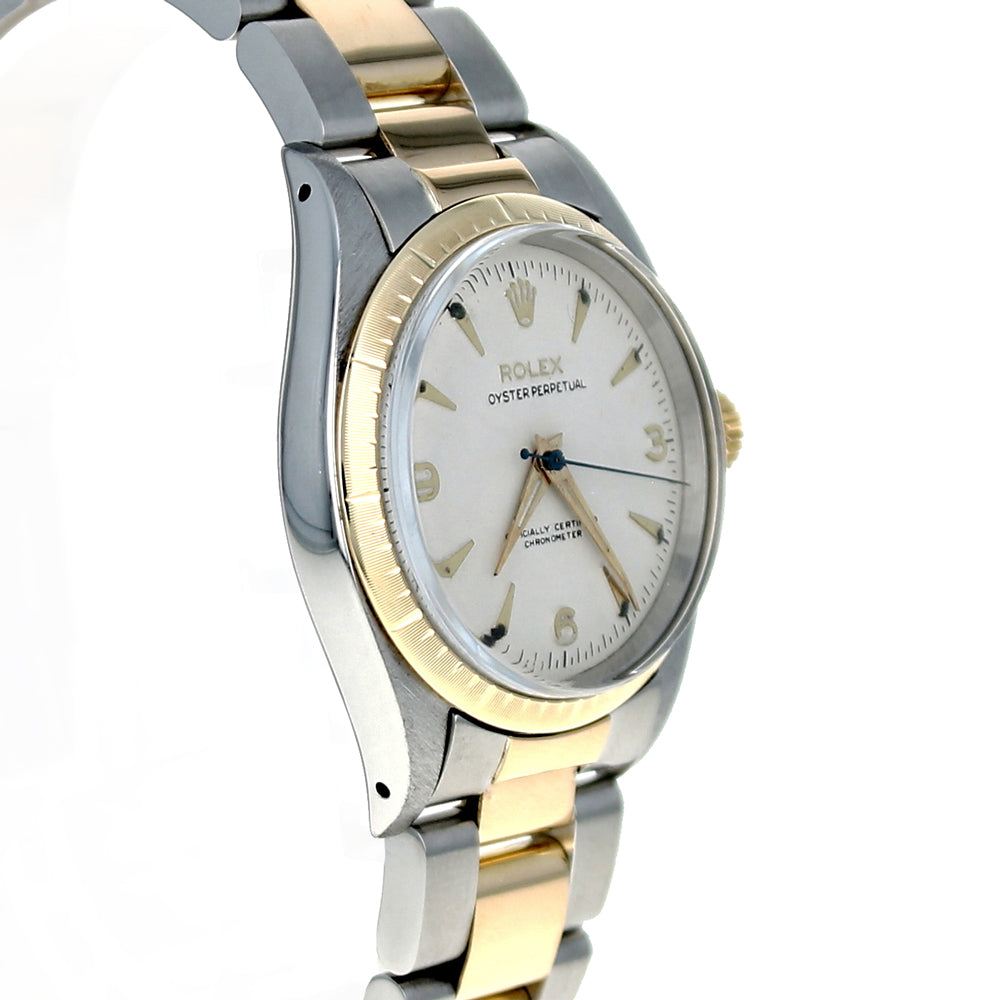 Rolex Oyster Perpetual 34mm Stainless Steel Yellow Gold 6582