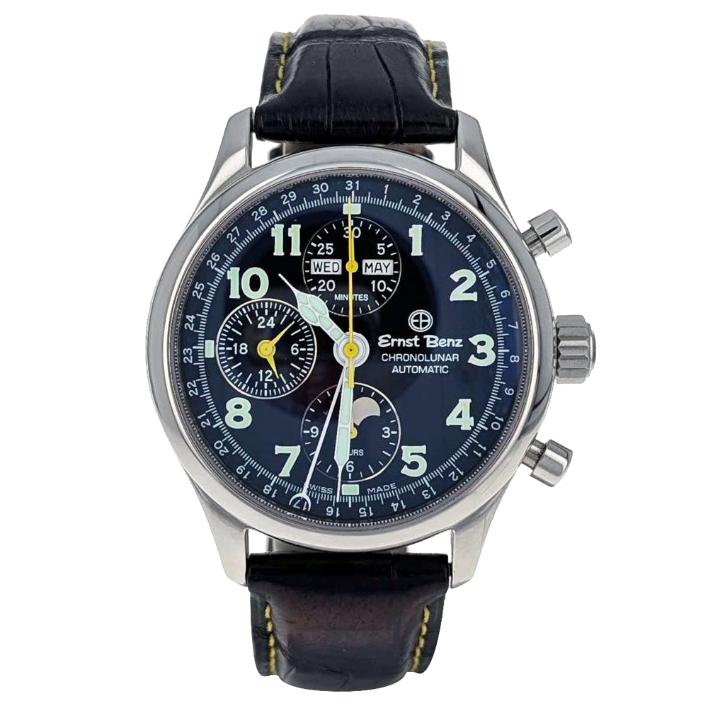 Ernst Benz Chronolunar Automatic 40mm Stainless Steel 20300