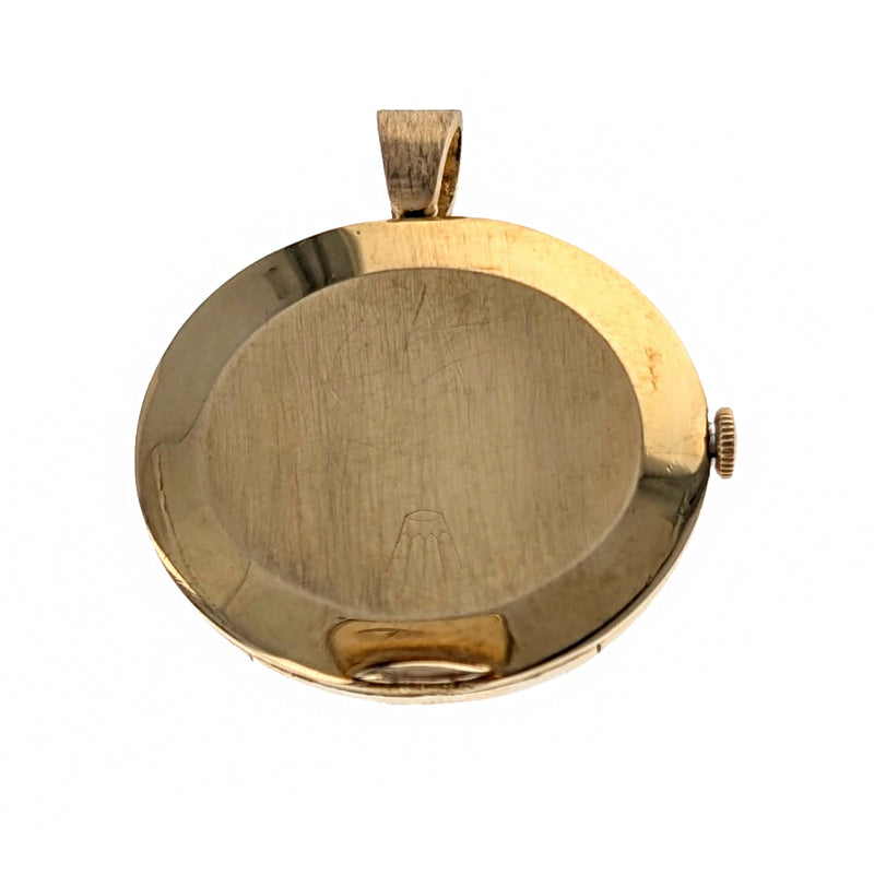 Rolex Yellow Gold Watch Pendant 3606