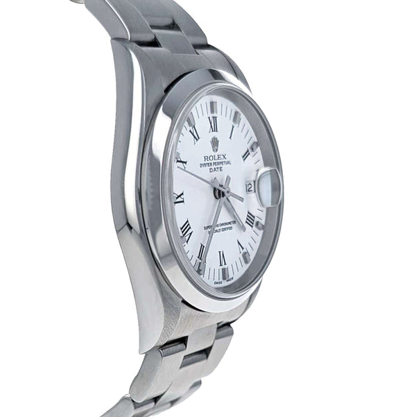 Rolex Oyster Perpetual Date 34 Stainless Steel 15200