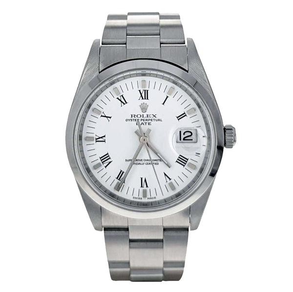 Rolex Oyster Perpetual Date 34 Stainless Steel 15200