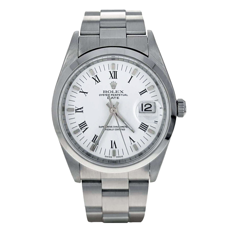 Rolex Oyster Perpetual Date 34 Stainless Steel 15200
