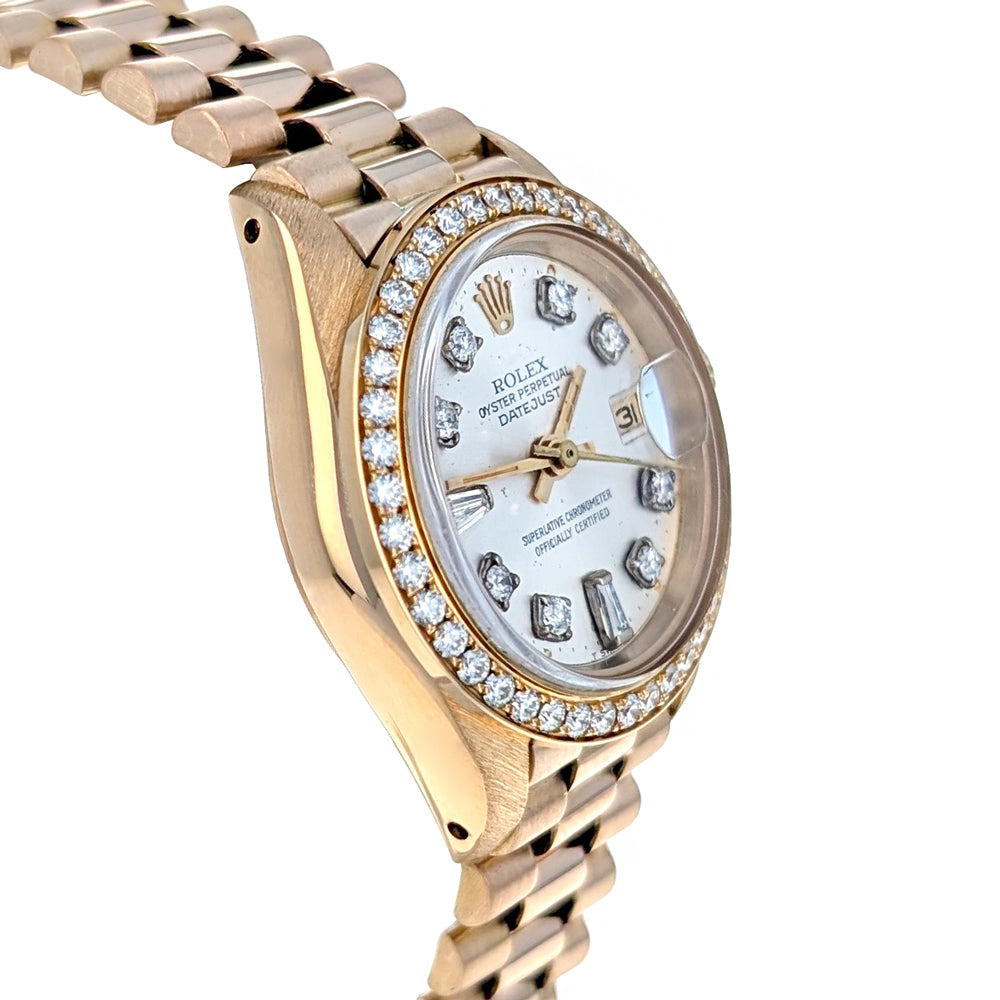 Rolex Lady-Datejust 26mm Yellow Gold President 6917