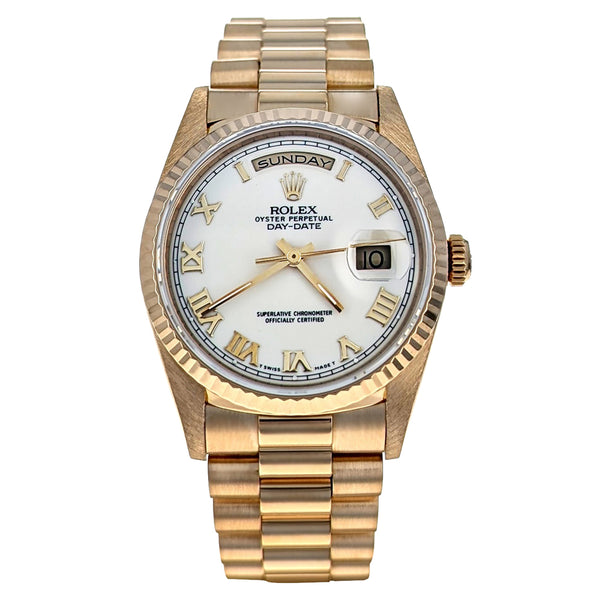 Rolex Day-Date 36 Yellow Gold President 18238