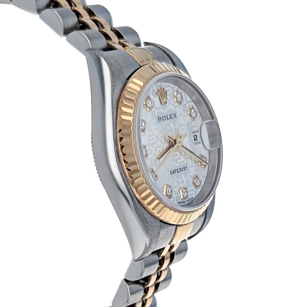Rolex Lady-Datejust 26mm Stainless Steel Yellow Gold 79173