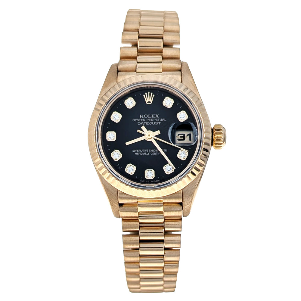 Rolex Lady President 26mm Yellow Gold 79178