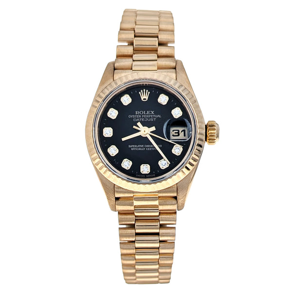 Rolex Lady President 26mm Yellow Gold 79178