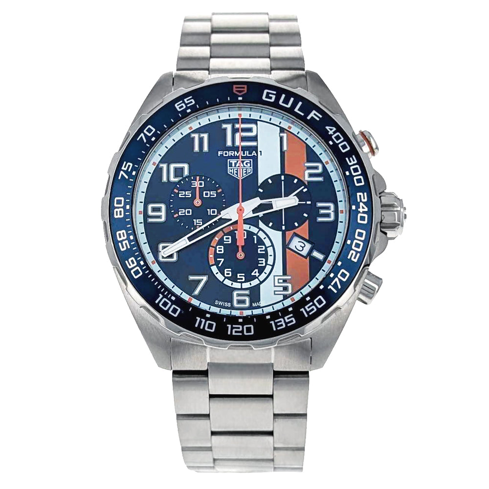 Tag Heuer Formula 1 Gulf Special Edition Quartz Chronograph 43mm CAZ101AT