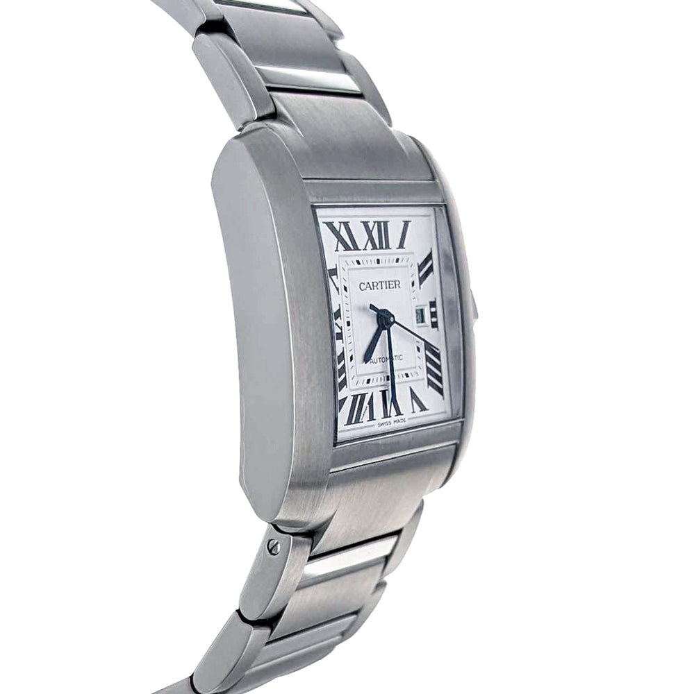 Cartier Tank Francaise Automatic Stainless Steel Medium Model  WSTA0067