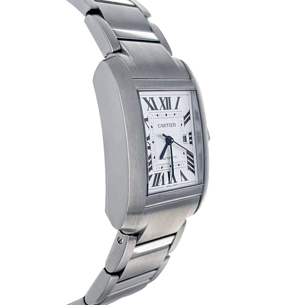Cartier Tank Francaise Automatic Stainless Steel Medium Model  WSTA0067