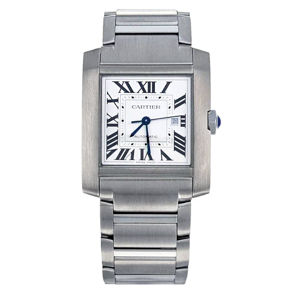 Cartier Tank Francaise Automatic Stainless Steel Medium Model  WSTA0067