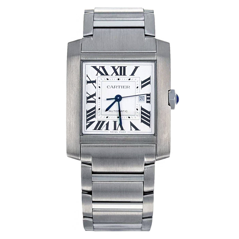 Cartier Tank Francaise Automatic Stainless Steel Medium Model  WSTA0067