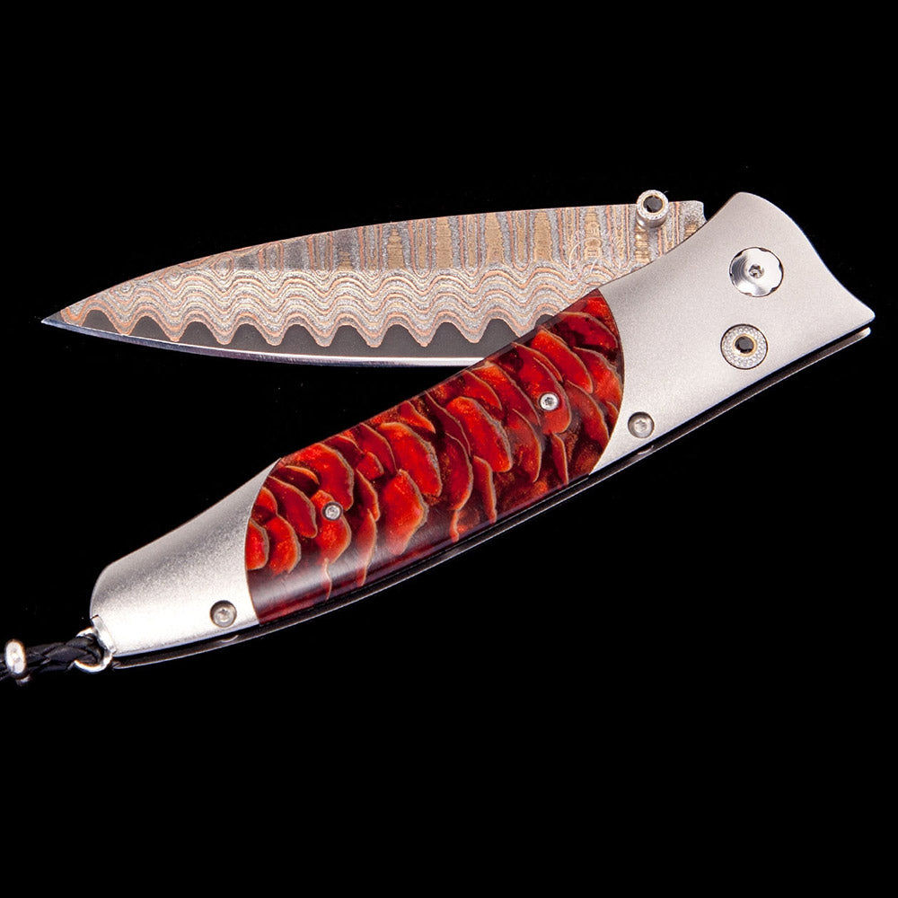 William Henry Red Sun Pocket Knife Limited Edition B30 RED SUN