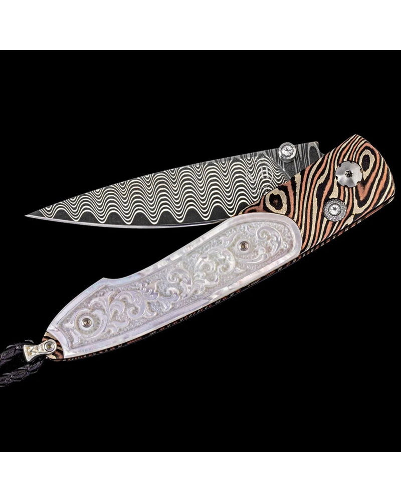 William Henry Lancet Pearl Wave Pocket Knife Limited Edition B10 PEARL WAVE