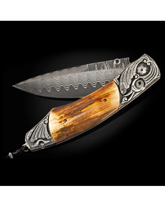 William Henry Spearpoint Royal Crest Pocket Knife Limited Edition B12 ROYAL CREST