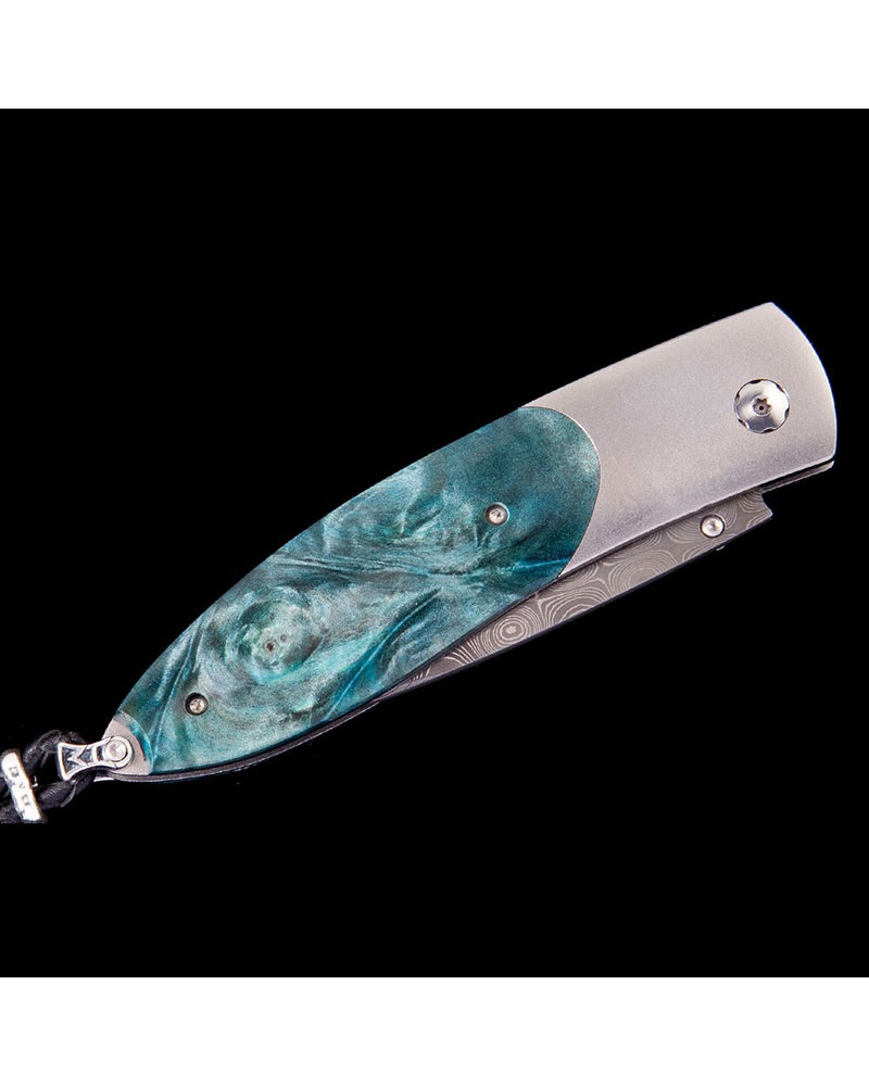 William Henry Monarch Teal Pocket Knife