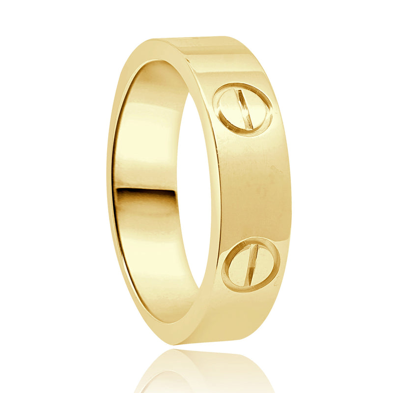 Cartier 18 Karat Yellow Love Band