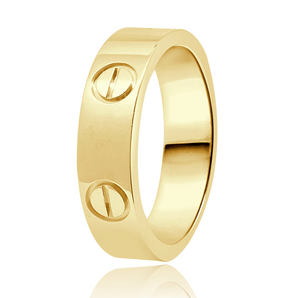 Cartier 18 Karat Yellow Love Band