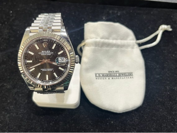 SS Datejust W/ Fluted Bezel