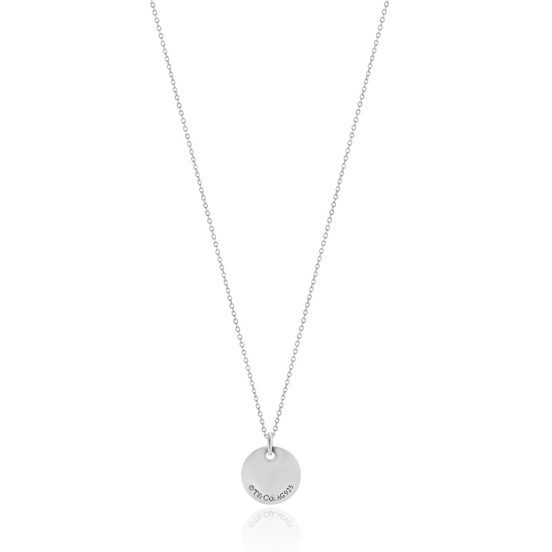 Tiffany & Co. Sterling Silver Disc Necklace