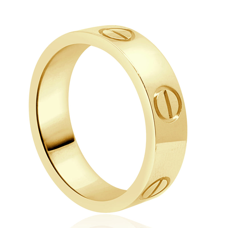 Cartier 18 Karat Yellow Love Band