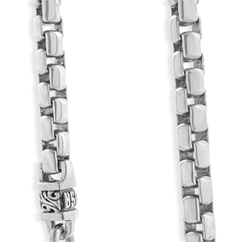 Nightrider Sterling Silver Toggle Necklace